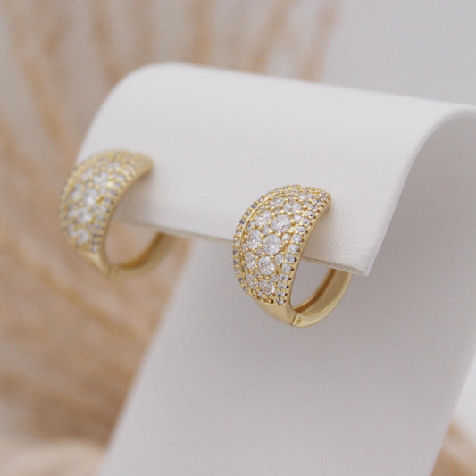 Quennie Huggie Earrings